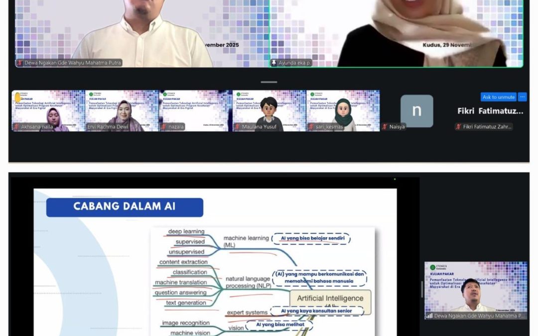 PRODI KESMAS MELAKUKAN PELATIHAN PEMANFAATAN TEKNOLOGI AI UNTUK OPTIMALISASI PROGRAM KESEHATAN MASYARAKAT